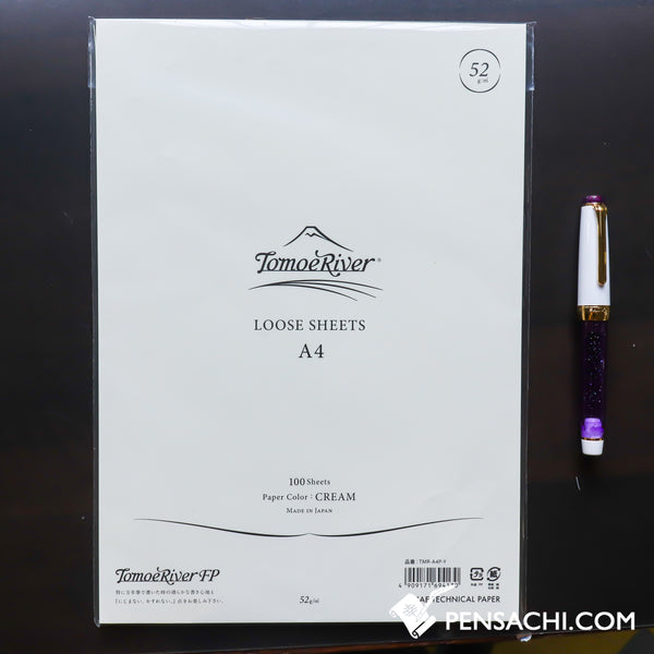  Tomoe River S 52 gsm Loose Leaf Paper - A4 - Blank - Cream -  100 Sheets