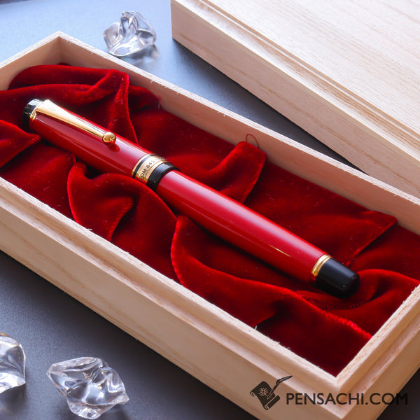 PILOT Custom 845 Fountain Pen - Shu Vermillion | PenSachi