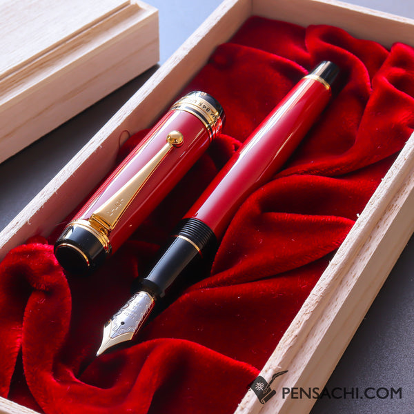 PILOT Custom 845 Fountain Pen - Shu Vermillion | PenSachi