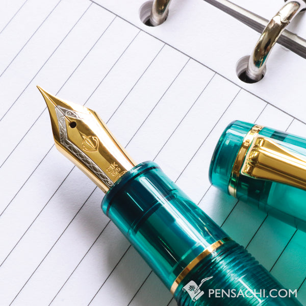 Cyprus outlet Fountain Pen – Teal Colorshift Alumilite – Chrome Finish