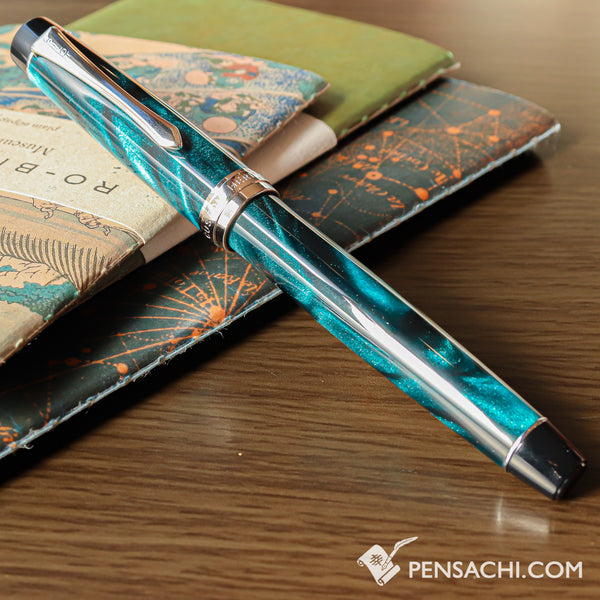 PILOT Custom Heritage SE Fountain Pen - Marble Green | PenSachi