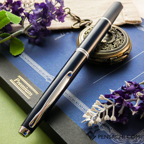 PILOT Vanishing Point Capless Fermo Fountain Pen - Dark Blue