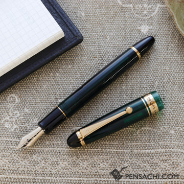 PILOT Limited Edition Custom 823 Fountain Pen - Demonstrator Green Rikka