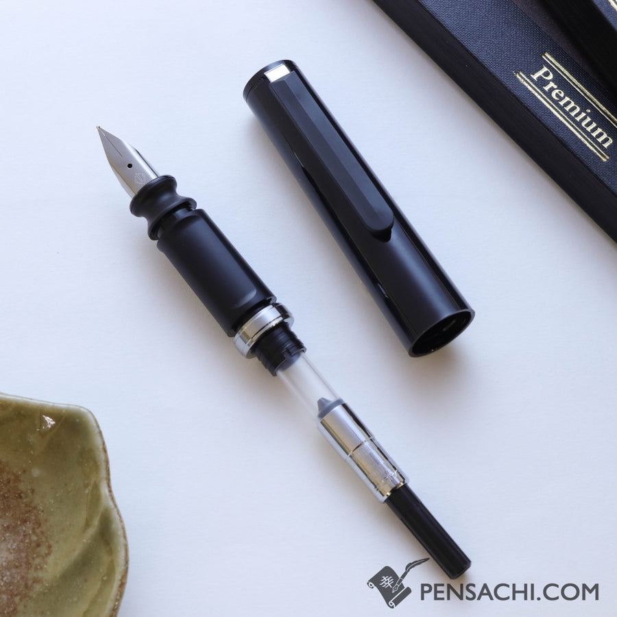 SAILOR Tuzu Adjust Fountain Pen - Black - PenSachi Japanese Limited Fountain Pen