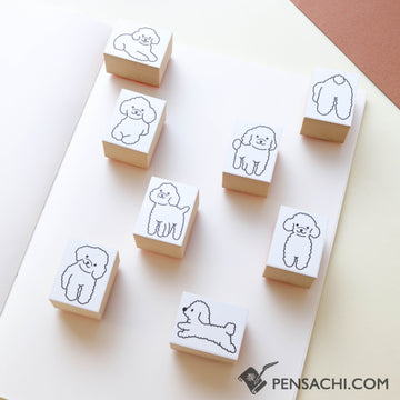 Rubber Stamps - Poodle - PenSachi Japanese Limited Fountain Pen