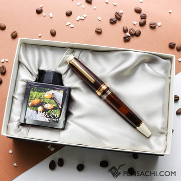 SAILOR Limited Edition Pro Gear Realo Fountain Pen Set - Donguri - PenSachi Japanese Limited Fountain Pen