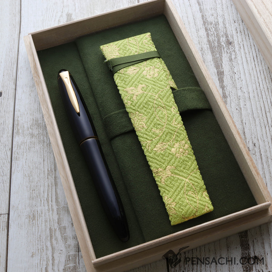 PLATINUM Izumo Tamenuri Fountain Pen - Biwatame