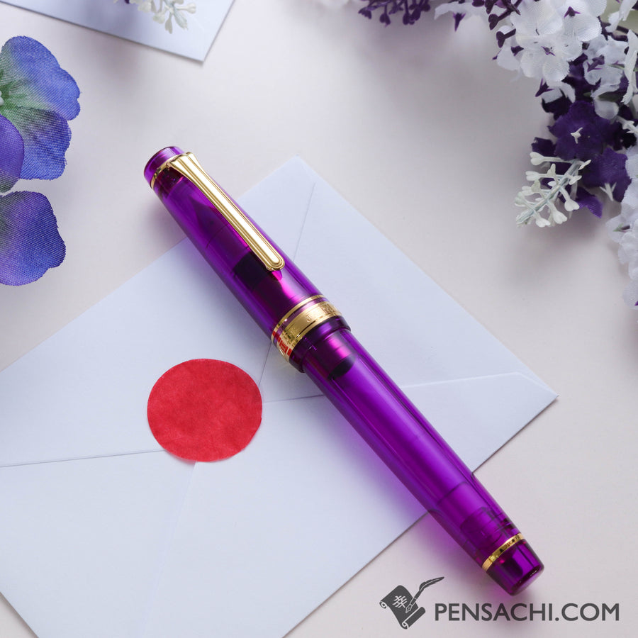 SAILOR Limited Edition Pro Gear Classic Demonstrator Fountain Pen - Wisteria Purple