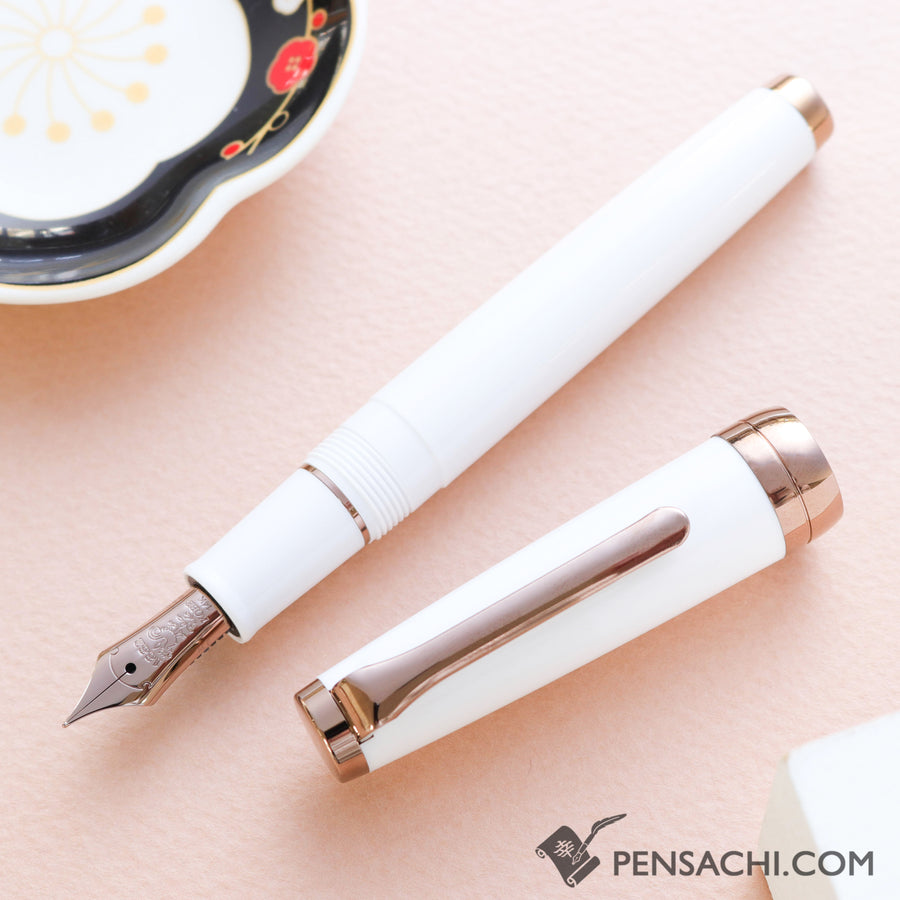 SAILOR Limited Edition Pro Gear Slim Fountain Pen - Odyssey Snow White