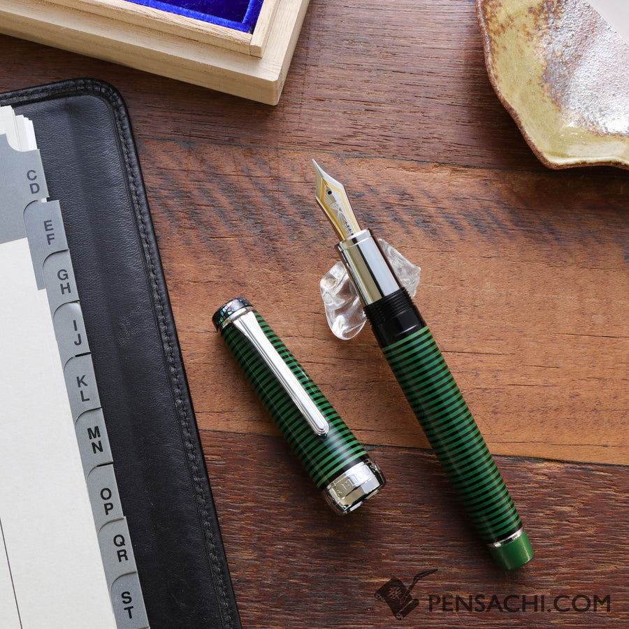 SAILOR Limited Edition Wajima Bijou Fountain Pen - Emerald (2nd Edition)