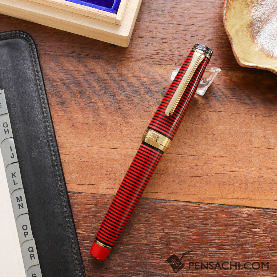 SAILOR Limited Edition Wajima Bijou Fountain Pen - Ruby (2nd Edition)