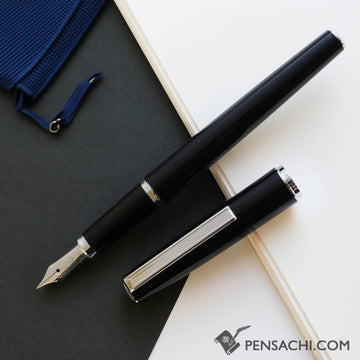 SAILOR Young Profit Fountain Pen - Black Silver