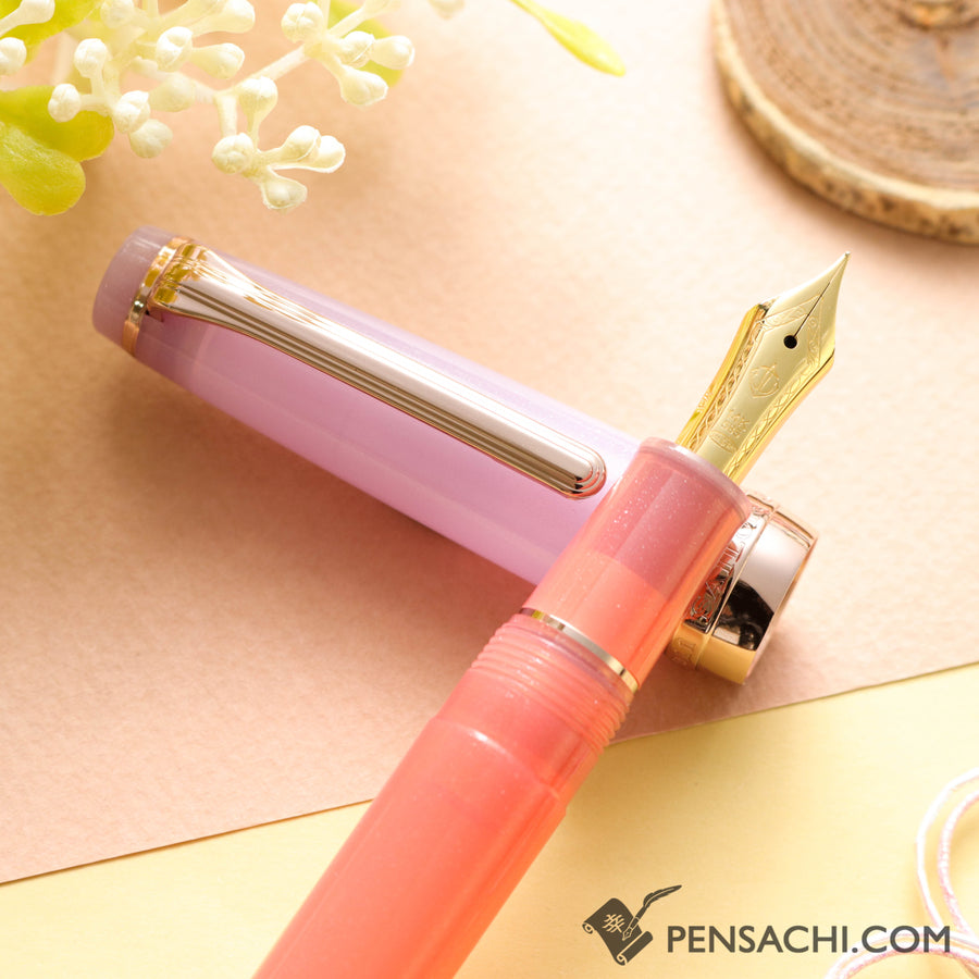 SAILOR Limited Edition Pro Gear Slim Fountain Pen - Botan - PenSachi Japanese Limited Fountain Pen