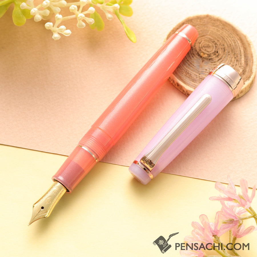 SAILOR Limited Edition Pro Gear Slim Fountain Pen - Botan - PenSachi Japanese Limited Fountain Pen