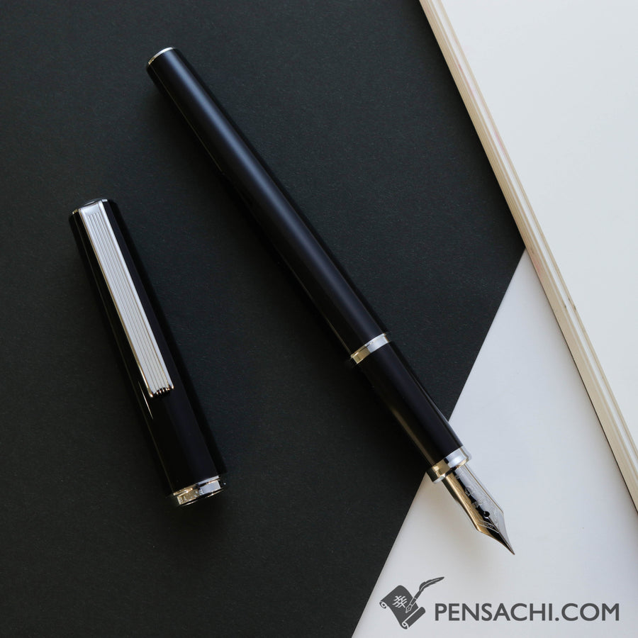 SAILOR Young Profit Fountain Pen - Black Silver