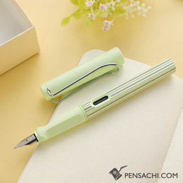 LAMY Safari Special Edition Fountain Pen - Stripes Green