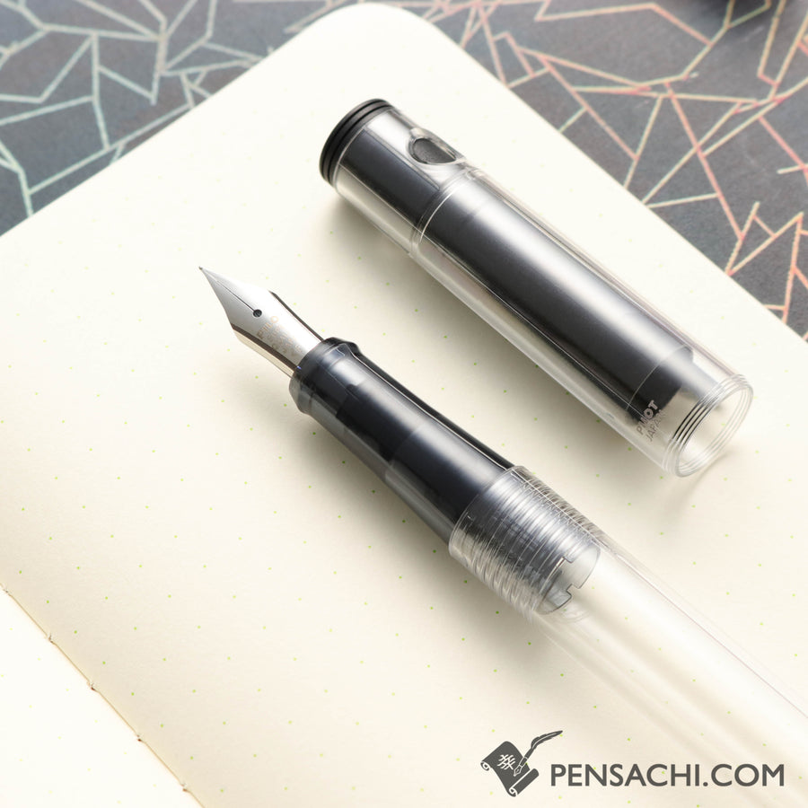 PILOT Lightive Fountain Pen - Transparent - PenSachi Japanese Limited Fountain Pen