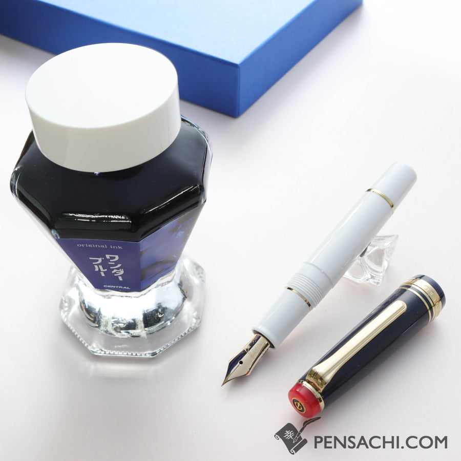 SAILOR Limited Edition Pro Gear Slim Mini Fountain Pen Set - Northern Rockhopper Penguin - PenSachi Japanese Limited Fountain Pen