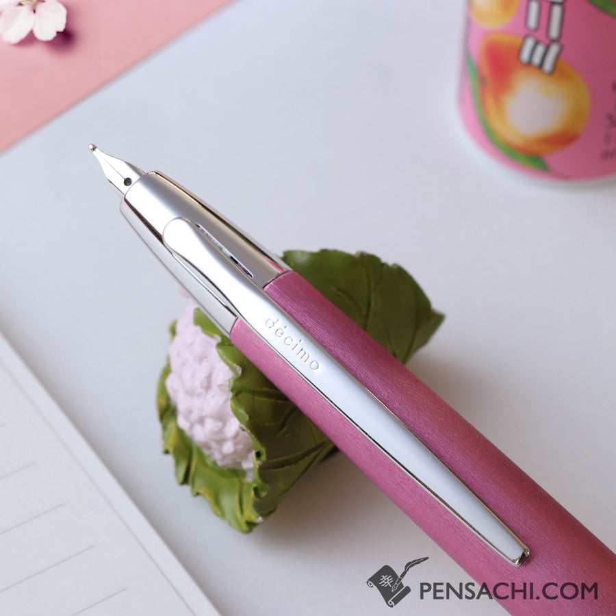 PILOT Limited Edition Vanishing Point Capless Decimo Fountain Pen - Pink