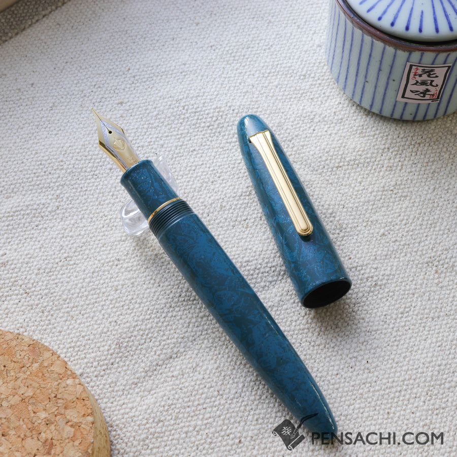 SAILOR King of Pens Urushi Makie Iro Miyabi 2nd Edition Fountain Pen - Ran-Peki