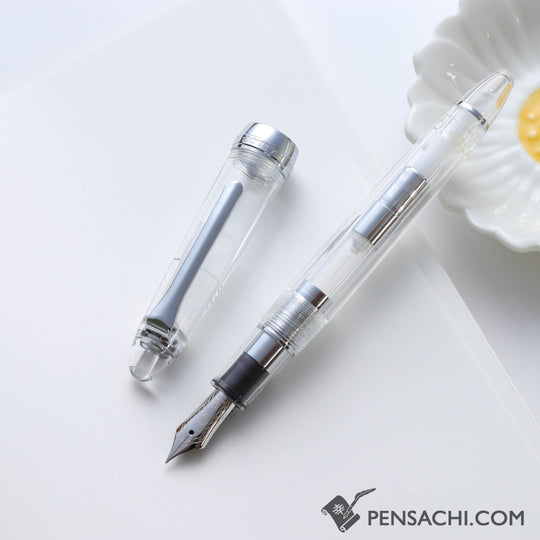 SAILOR 1911 Profit Light Demonstrator Fountain Pen - Transparent Silver