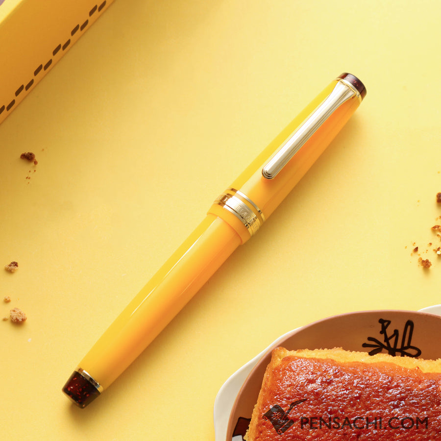 SAILOR Limited Edition Pro Gear Slim Fountain Pen - Castella Cake