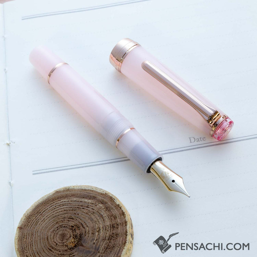 SAILOR Limited Edition Pro Gear Slim Mini Fountain Pen - Kubo Sakura Palm - PenSachi Japanese Limited Fountain Pen