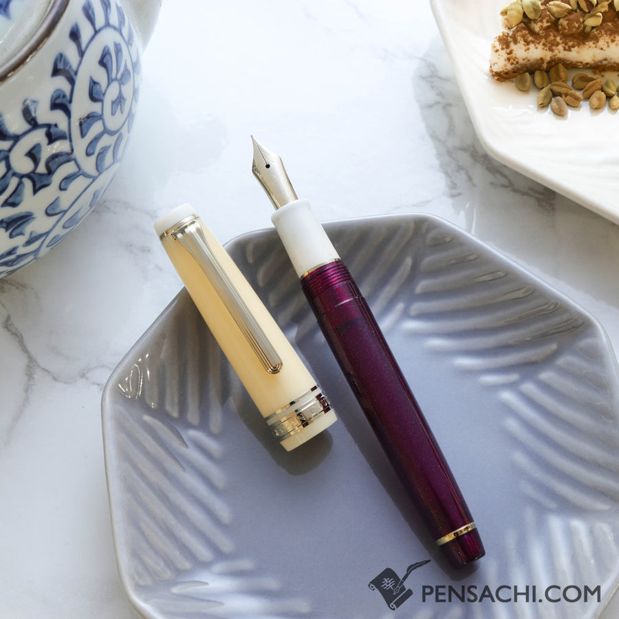 SAILOR Limited Edition Pro Gear Slim Fountain Pen - Scone - PenSachi Japanese Limited Fountain Pen