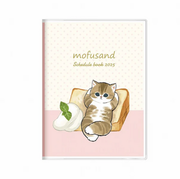 Mofusand Planner Monthly A6 (Chiffon Cake)