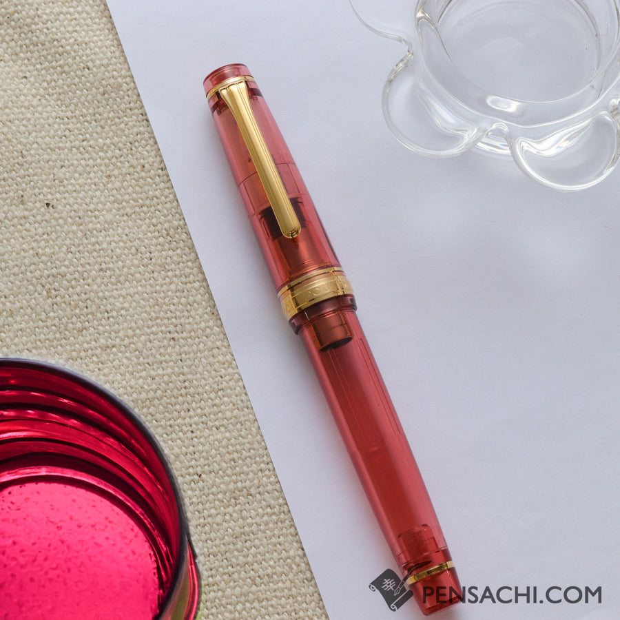 SAILOR Limited Edition Pro Gear Classic Demonstrator Fountain Pen - Sunrise Orange