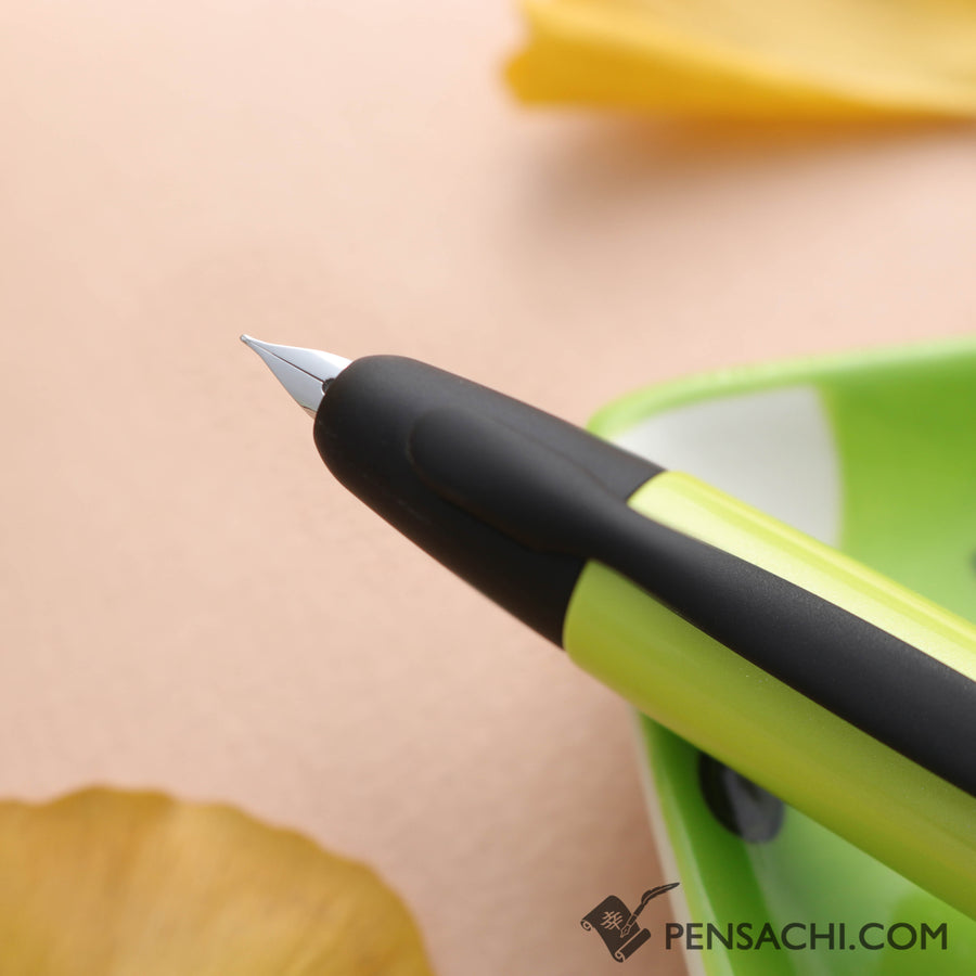 PILOT Limited Edition Vanishing Point Capless Fountain Pen - Black Yellow