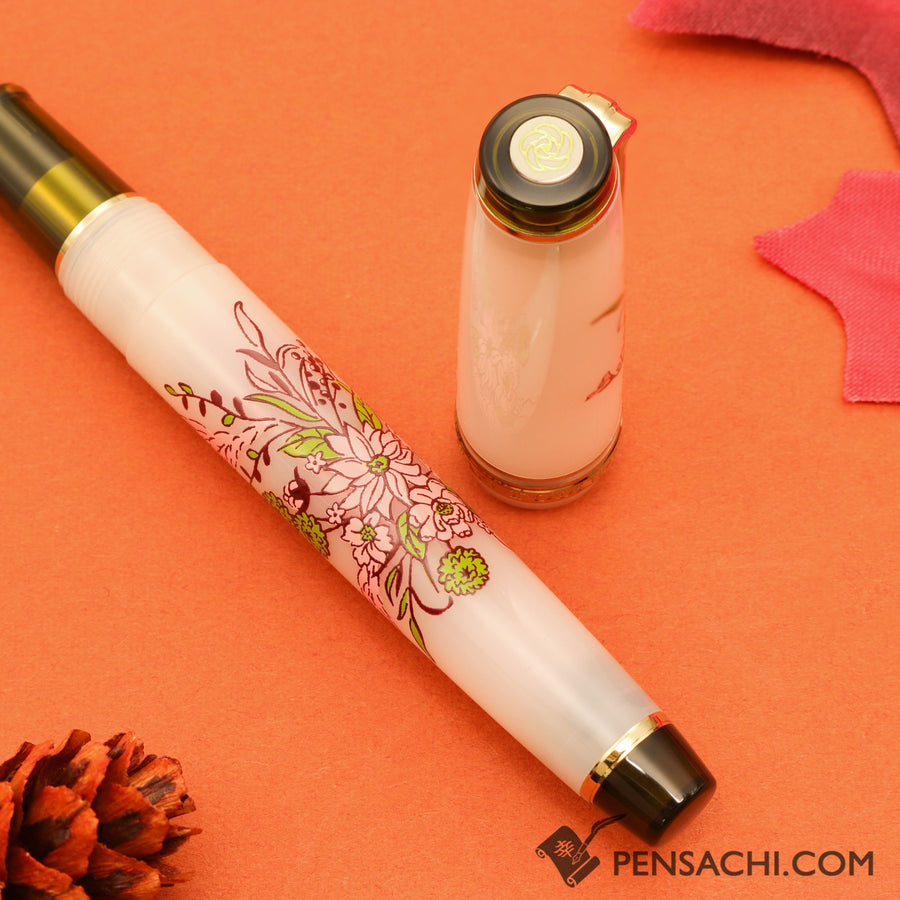 SAILOR Limited Edition Pro Gear Slim Set - Antique Bouquet Gold Beige