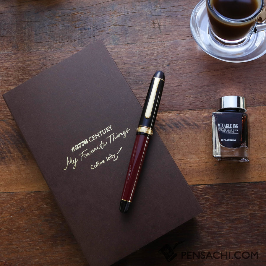 PLATINUM #3776 Limited Edition Fountain Pen - Coffee Jelly