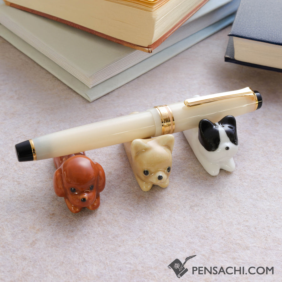 Pen / Chopstick Rest - Poodle