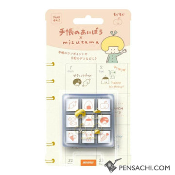 Rubber Stamps - Mizutama Mogu Mogu - PenSachi Japanese Limited Fountain Pen