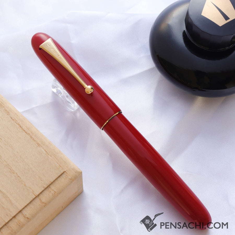 Namiki Urushi Lacquer Vermilion No.20 18kt Gold nib Fountain Pen