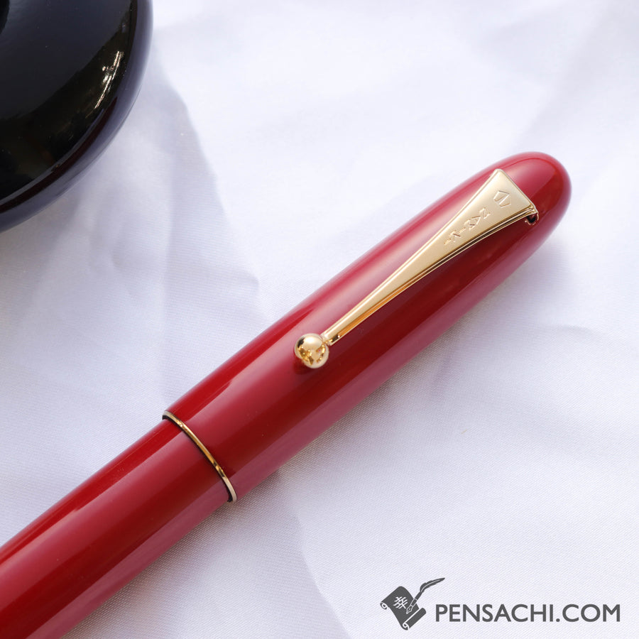 Namiki Urushi Lacquer Vermilion No.20 18kt Gold nib Fountain Pen