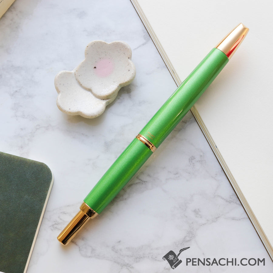 PILOT Limited Edition Vanishing Point Capless Decimo Fountain Pen - Peridot Green