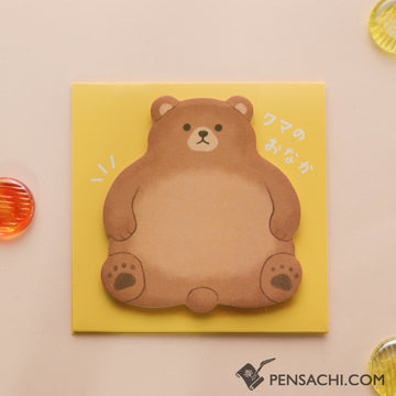 Stand Sticky Notes - Bear Belly