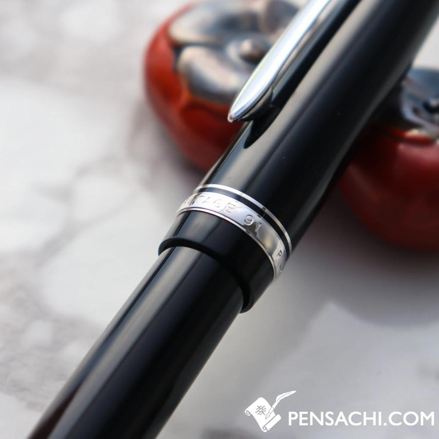 PILOT Custom Heritage 91 Fountain Pen - Black - PenSachi Japanese Limited Fountain Pen