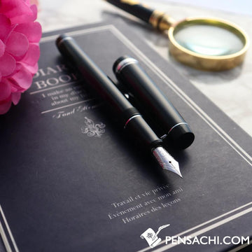 PILOT Custom Heritage 91 Fountain Pen - Black - PenSachi Japanese Limited Fountain Pen