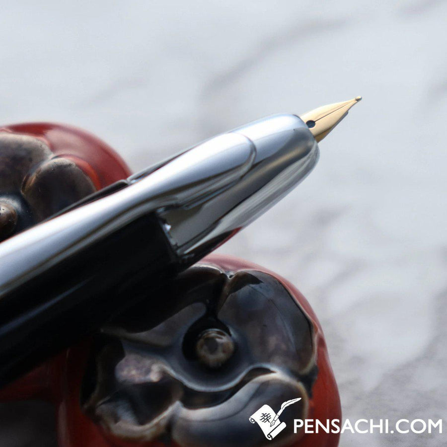 Pilot Capless Birch Wood Black CT Fountain pen - Vulpen / Fountain pen
