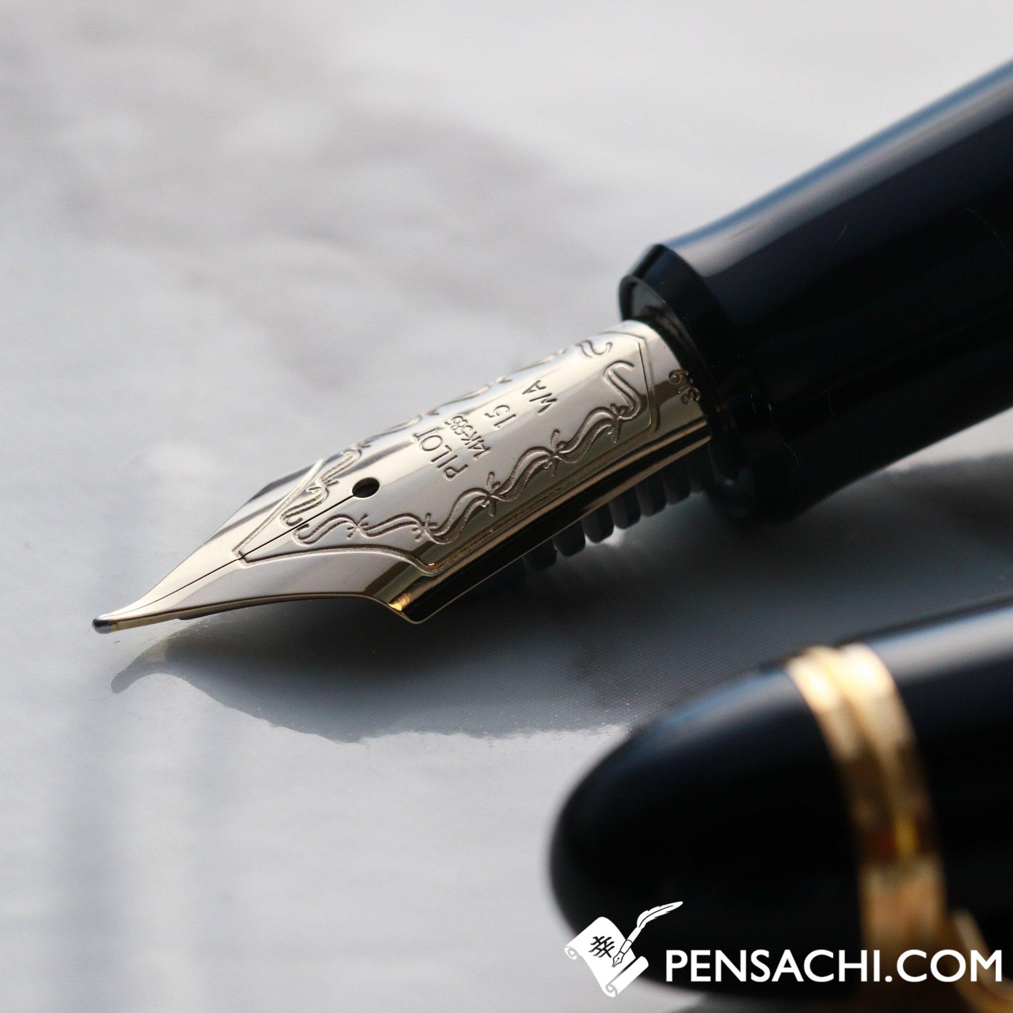 PILOT Custom 743 Fountain Pen - Black | PenSachi - Japan Limited Fountain  Pen