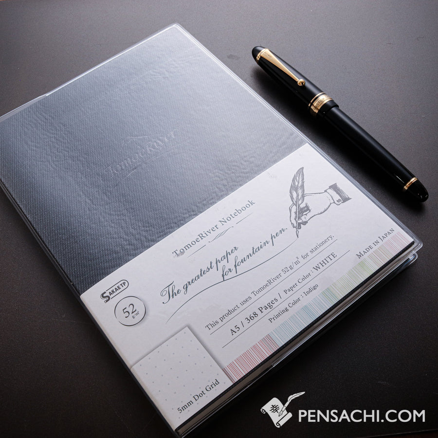 Tomoe River FP A5 Notebook (368 pages) - Dot Grid - PenSachi Japanese Limited Fountain Pen