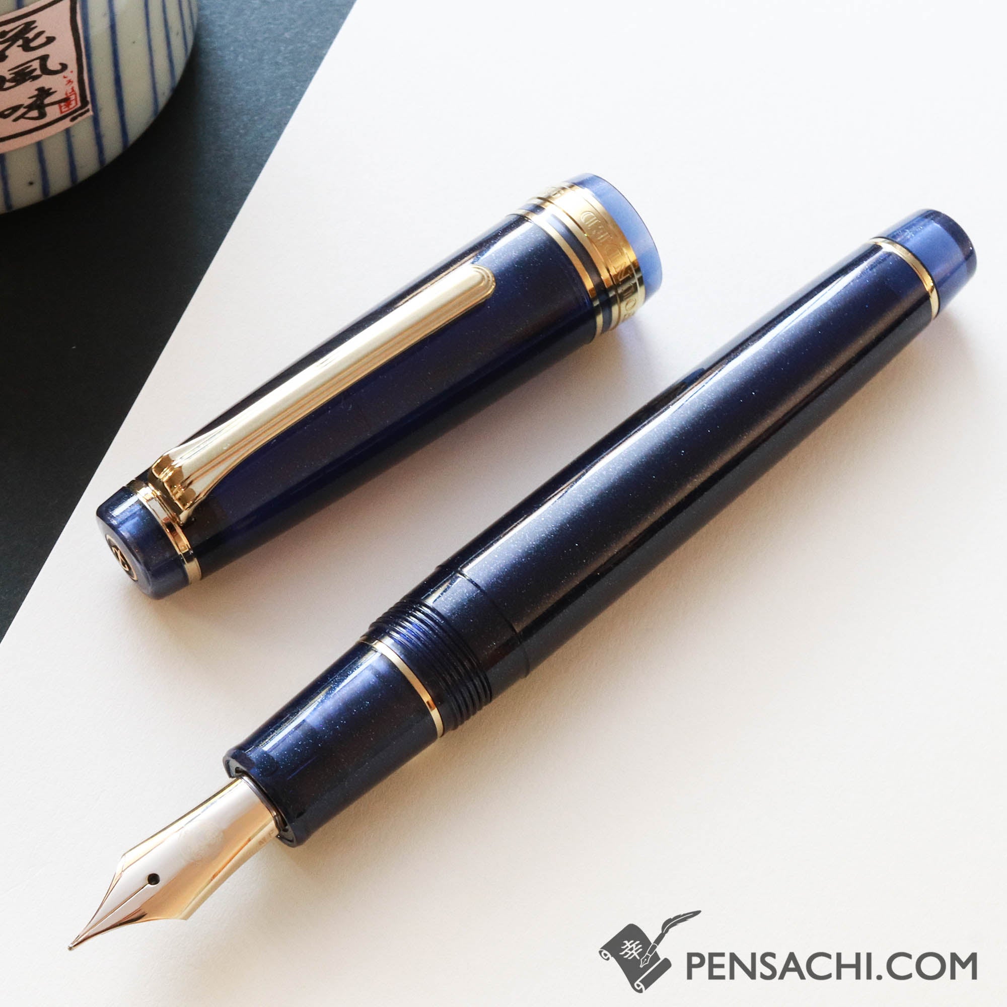 JAPAN BLUE Professional Gear Fountain Pen