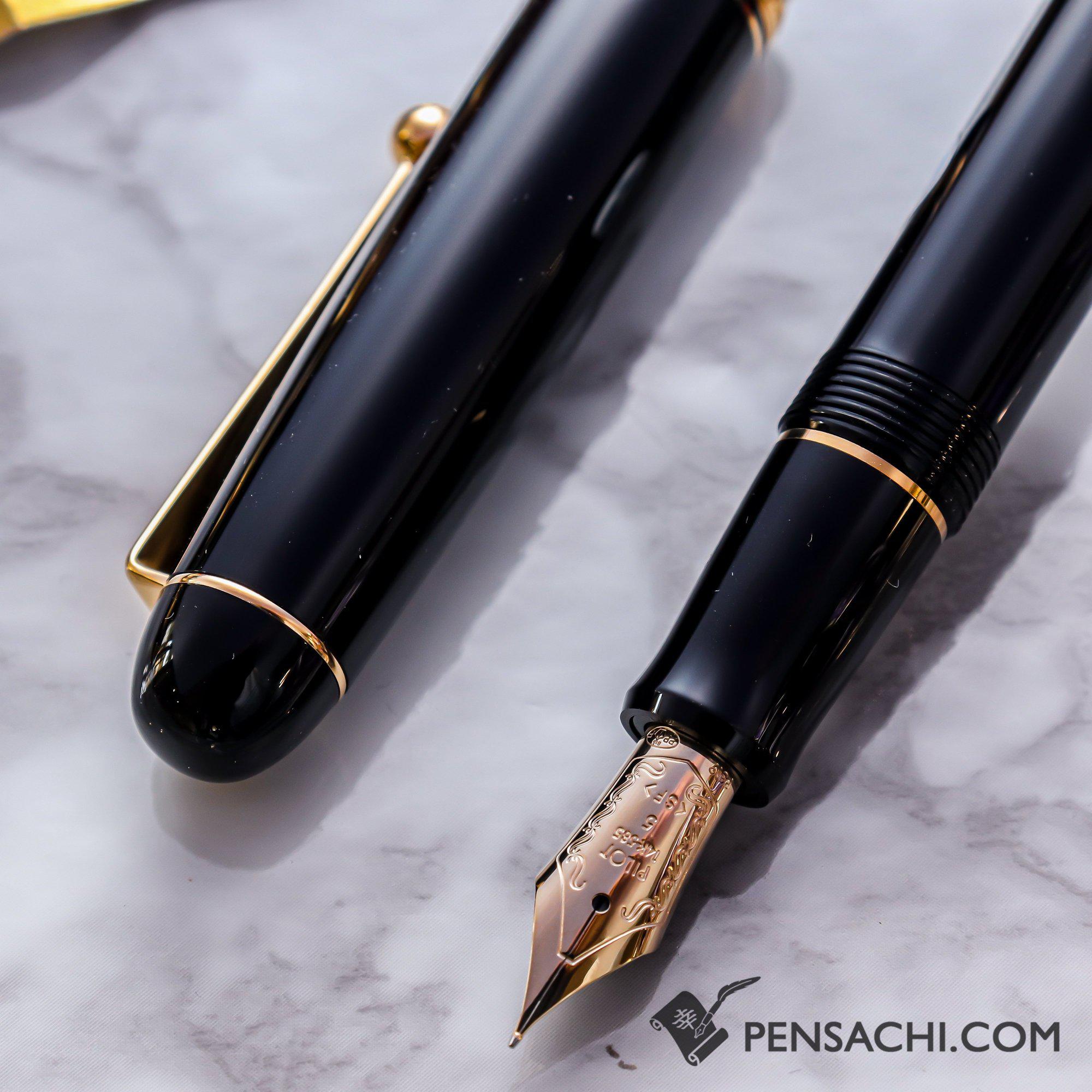 PILOT Custom 74 Fountain Pen - Black | PenSachi - Japan Limited Fountain Pen